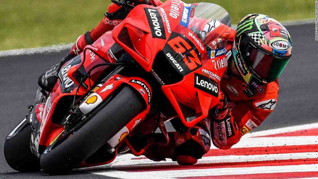 MotoGP star grabbed the hearts of Italians with heart and persistence