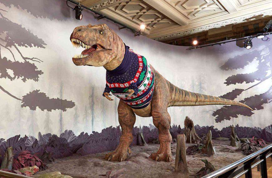 Why the T. Rex’s face is like Santa Claus
